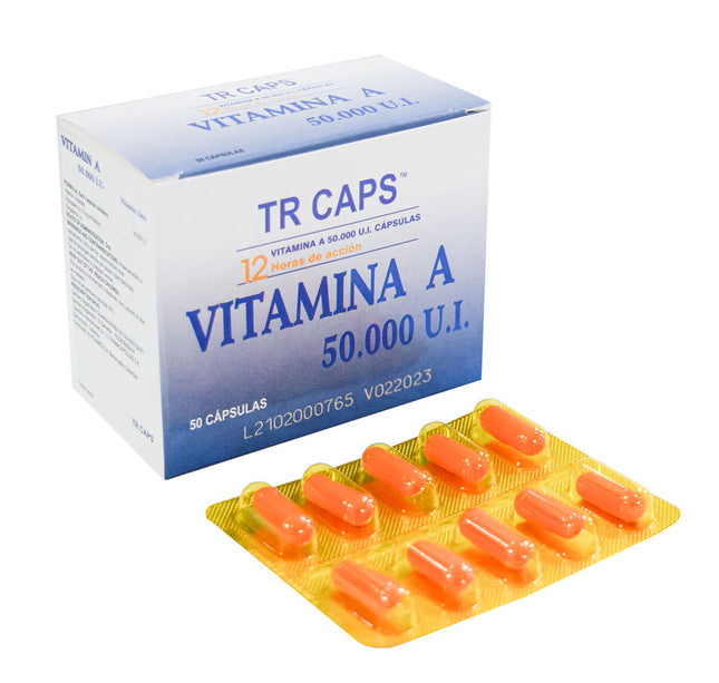 Vitamina A 50000 Ui 50 Capsulas