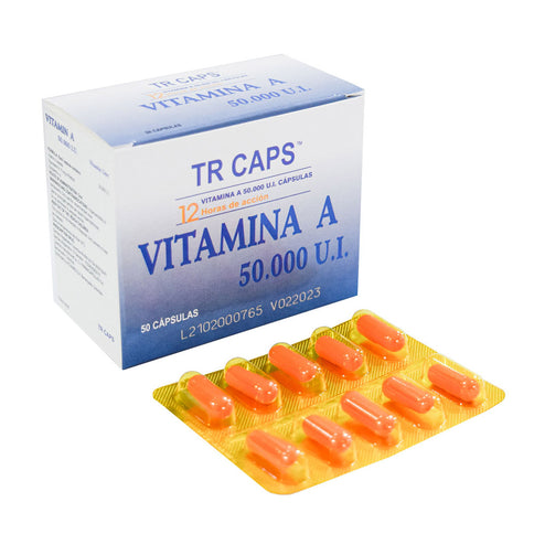 Vitamina A 50000 Ui 50 Capsulas