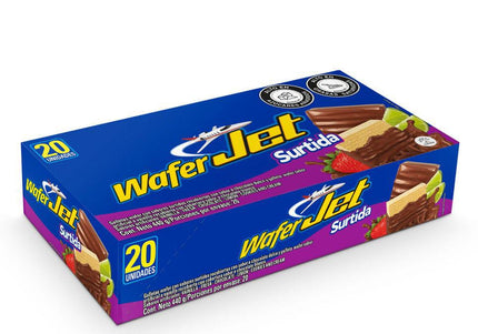 Galletas Wafer Jet Sabores 20 Und