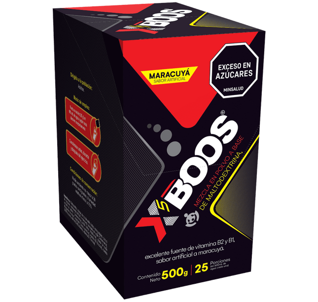X5 Boos Maracuya 25 Grs 20 Sbs