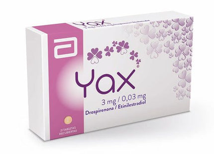 YAX 21 TABLETAS(P)26910(SC)(SF)