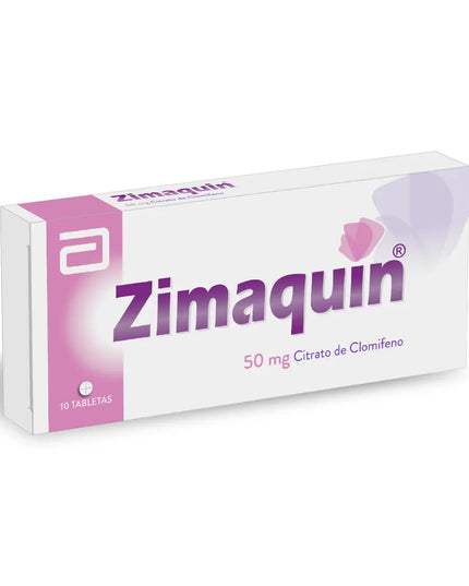 ZIMAQUIN 50 MG 10 TABLETAS (3%+)