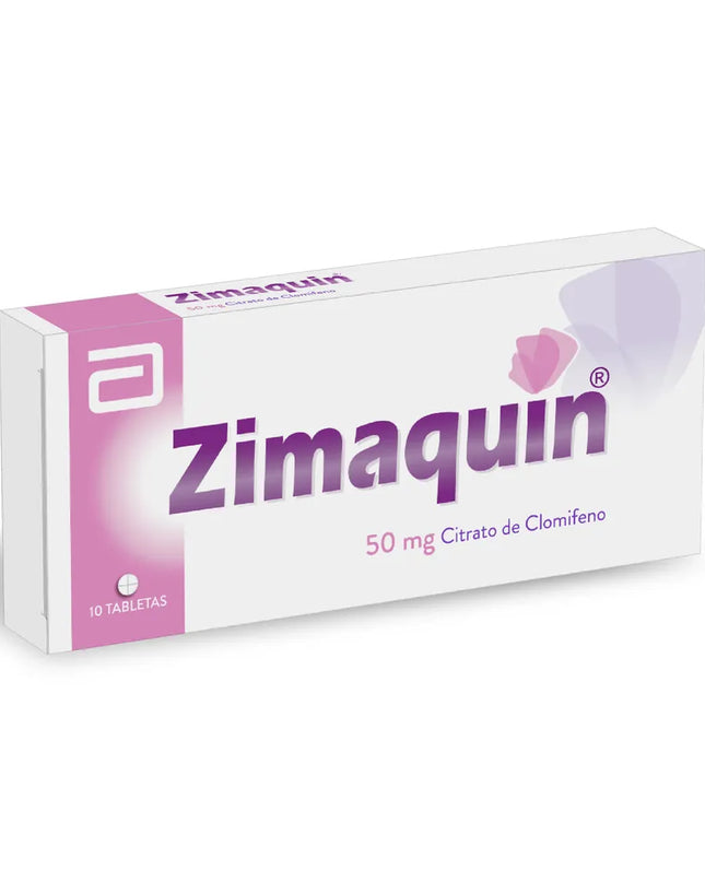 ZIMAQUIN 50 MG 10 TABLETAS (3%+)