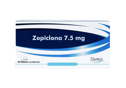 Zopiclona 7.5 Mg 30 Tabletas Hp