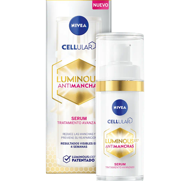 Crema Nivea Facial Cellular Luminus Anti manchas 40Gr