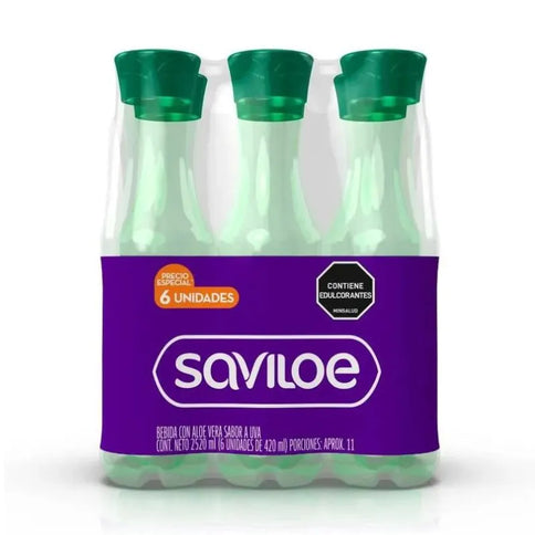 Saviloe 420 Ml 6 Unidades