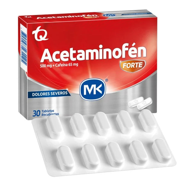 Acetaminofen For 500Mg Caf 65Mg 30Tabs