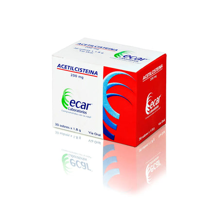 ACETILCISTEINA 200MG 30 SBS EC