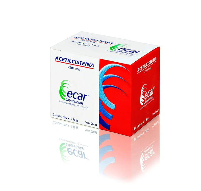 Acetilcisteina 200Mg 30 Sbs Ecar