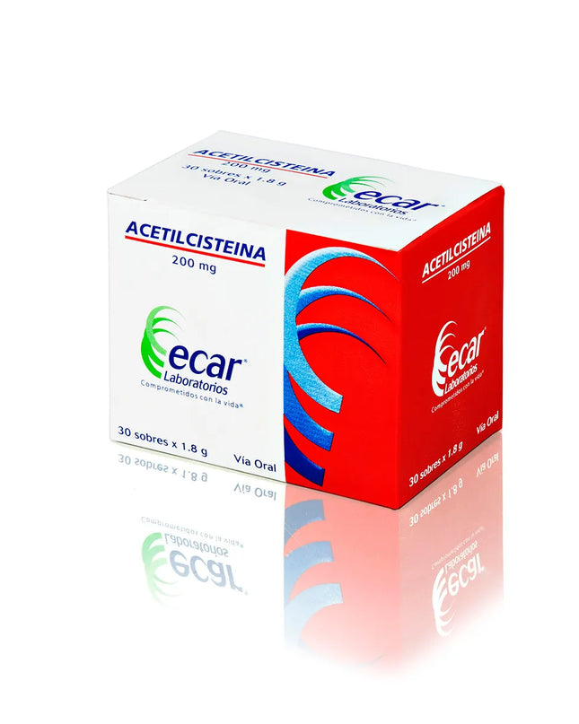 ACETILCISTEINA 200MG 30 SBS EC