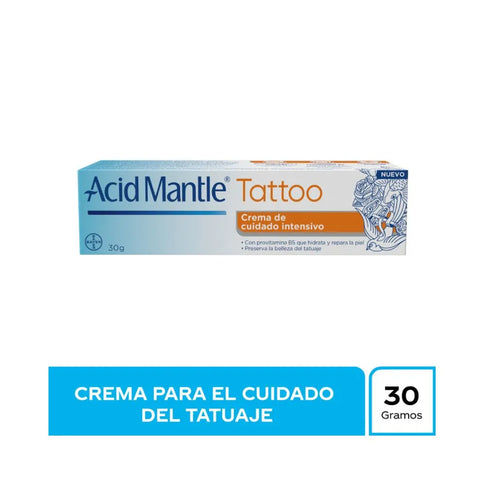 Acido Mantle Tattoo 30 Gramos