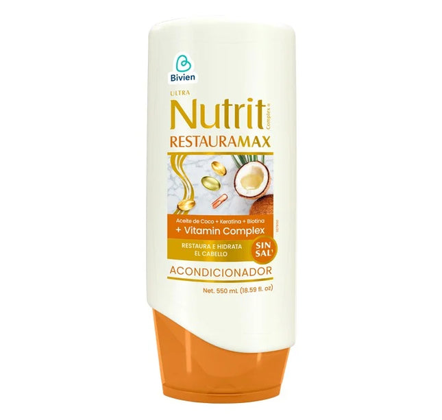 Acondicionador Nutrit Restauramax Coco 550 Ml