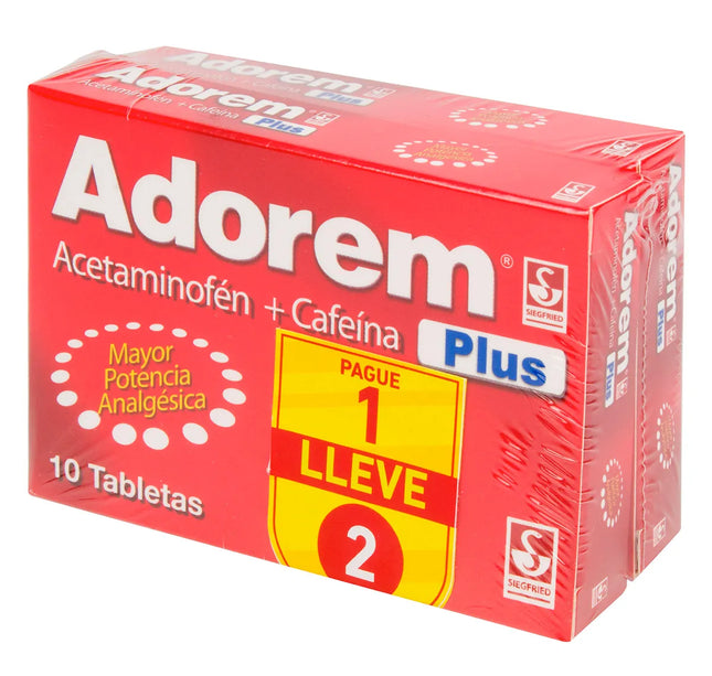 Adorem Plus 10 Tabletas Pague 1 Lleve 2