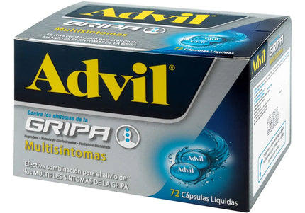 Advil Gripa 72 Capsulasa