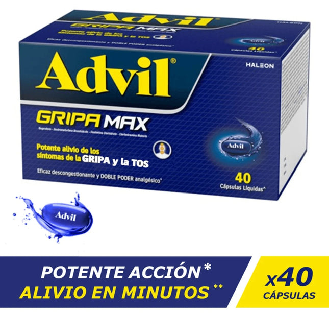 Advil Gripa Max 40 Cap