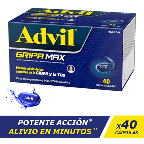 Advil Gripa Max 40 Cap