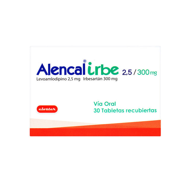 Alencal Irbe 2.5 Mg/300 Mg  30 Tbs (A)