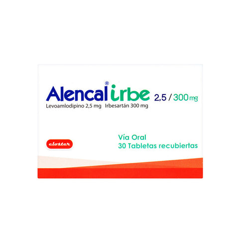 Alencal Irbe 2.5 Mg/300 Mg  30 Tbs (A)