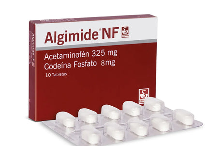 Algimide Nf 325/8 Mg 10 Tbs Acetaminofen/Codeina