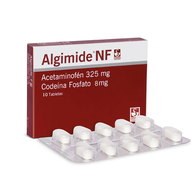 Algimide Nf 325/8 Mg 10 Tbs Acetaminofen/Codeina