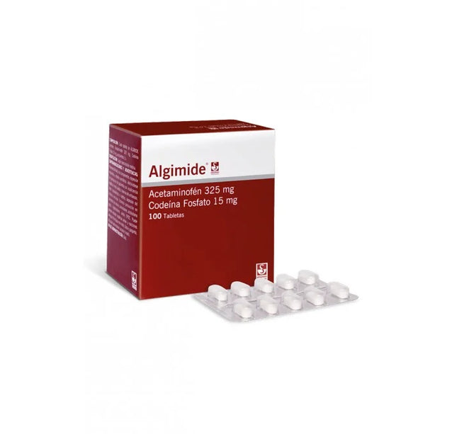 Algimide 325/15 100 Tbs Acetaminofen/Codeina