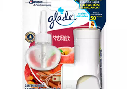 Ambientador Glade Manzana+Unidad Electrica