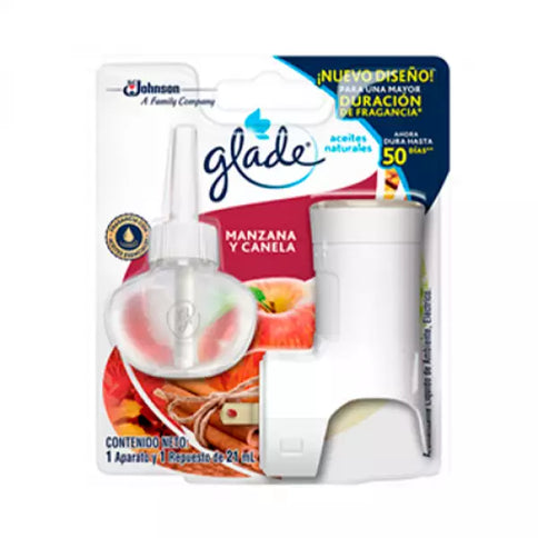 Ambientador Glade Manzana+Unidad Electrica