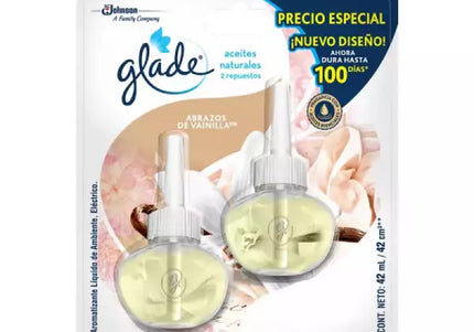Ambientador Glade 2 Repuesto Aceite Vainilla