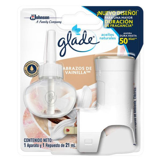 Ambientador Glade Vainilla+Unidad Electrica