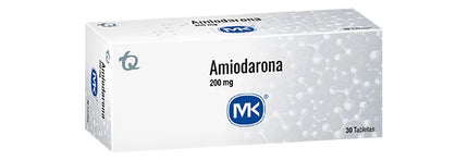 Amiodarona 200 Mg 30 Tabletas Mk Pae