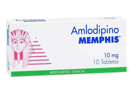 Amlodipino 10 Mg 10 Tabletas Mp