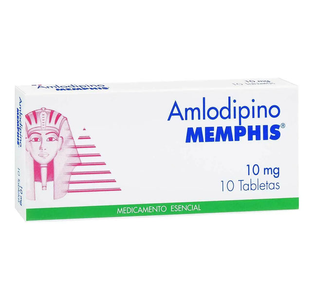 Amlodipino 10 Mg 10 Tabletas Mp