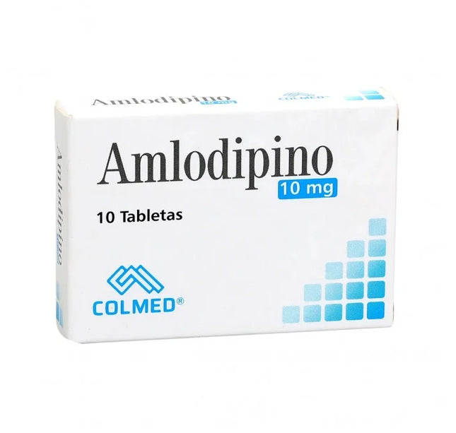 Amlodipino 10 Mg 10 Tbs