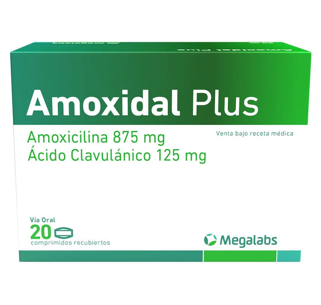 Amoxidal Plus 20 Tabletas Recubiertas