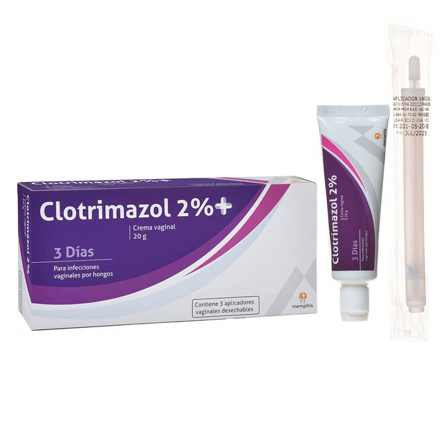 Clotrimazol 2% Crema Vaginal 20 Gr Mp
