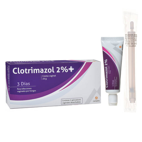 Clotrimazol 2% Crema Vaginal 20 Gr Mp