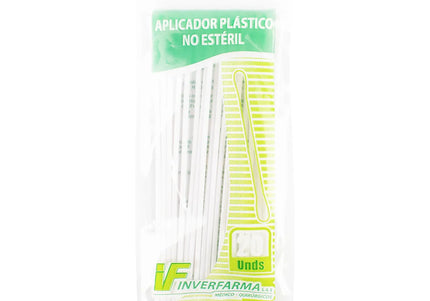 Aplicador Plástico 20 Und Inverfarma