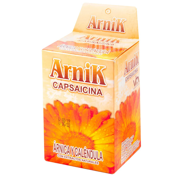Arni K Capsaicina Y Calendula 12 Sobres