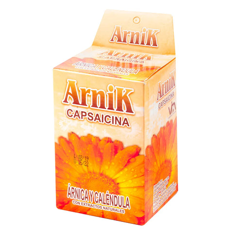 Arni K Capsaicina Y Calendula 12 Sobres