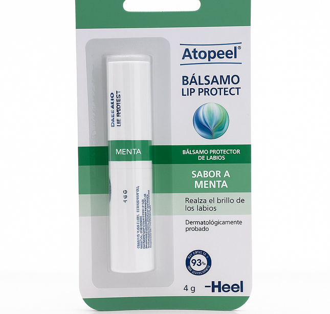 Atopeel Balsamo Lip Protect Menta 4 Grs