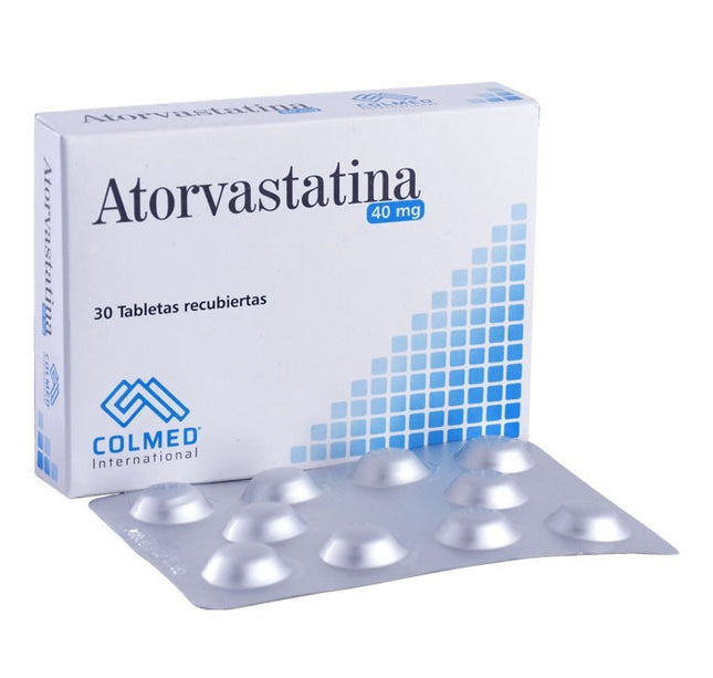 Atorvastatina 40 Mg 30 Tbs