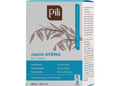 Jabón Avena Pili 100 Gr