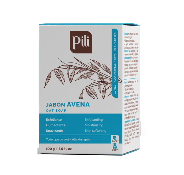 Jabón Avena Pili 100 Gr