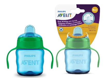 Vaso Avent Classic Azul 7 Onzas Und.