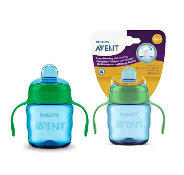 VASO AVENT CLASSIC AZUL 7 ONZAS UND.