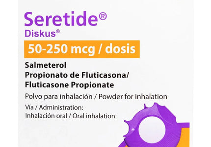 Seretide D50/250M 60 Dosis