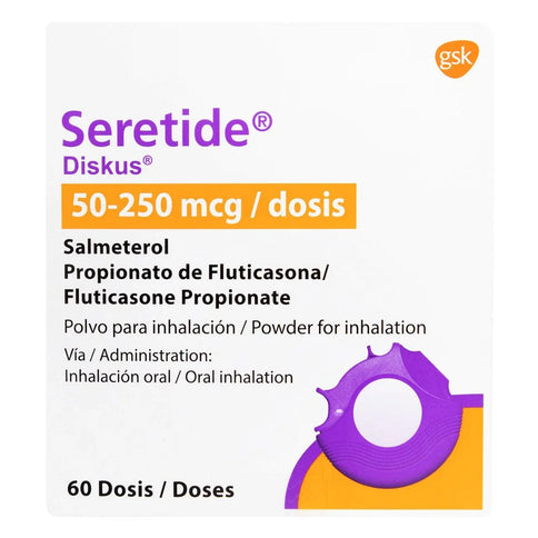 Seretide D50/250M 60 Dosis