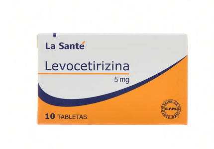 Levocetirizina 5 Mg 10 Tabletas LS