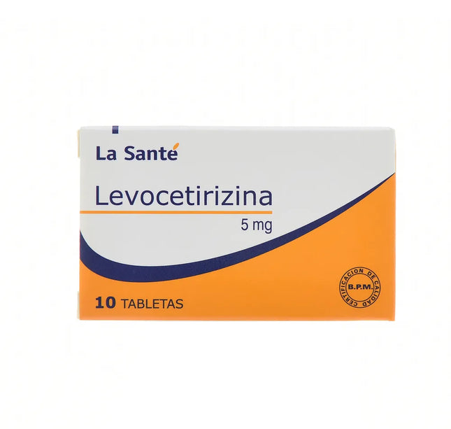 Levocetirizina 5 Mg 10 Tabletas LS