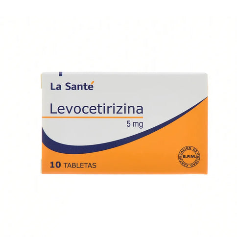 Levocetirizina 5 Mg 10 Tabletas LS